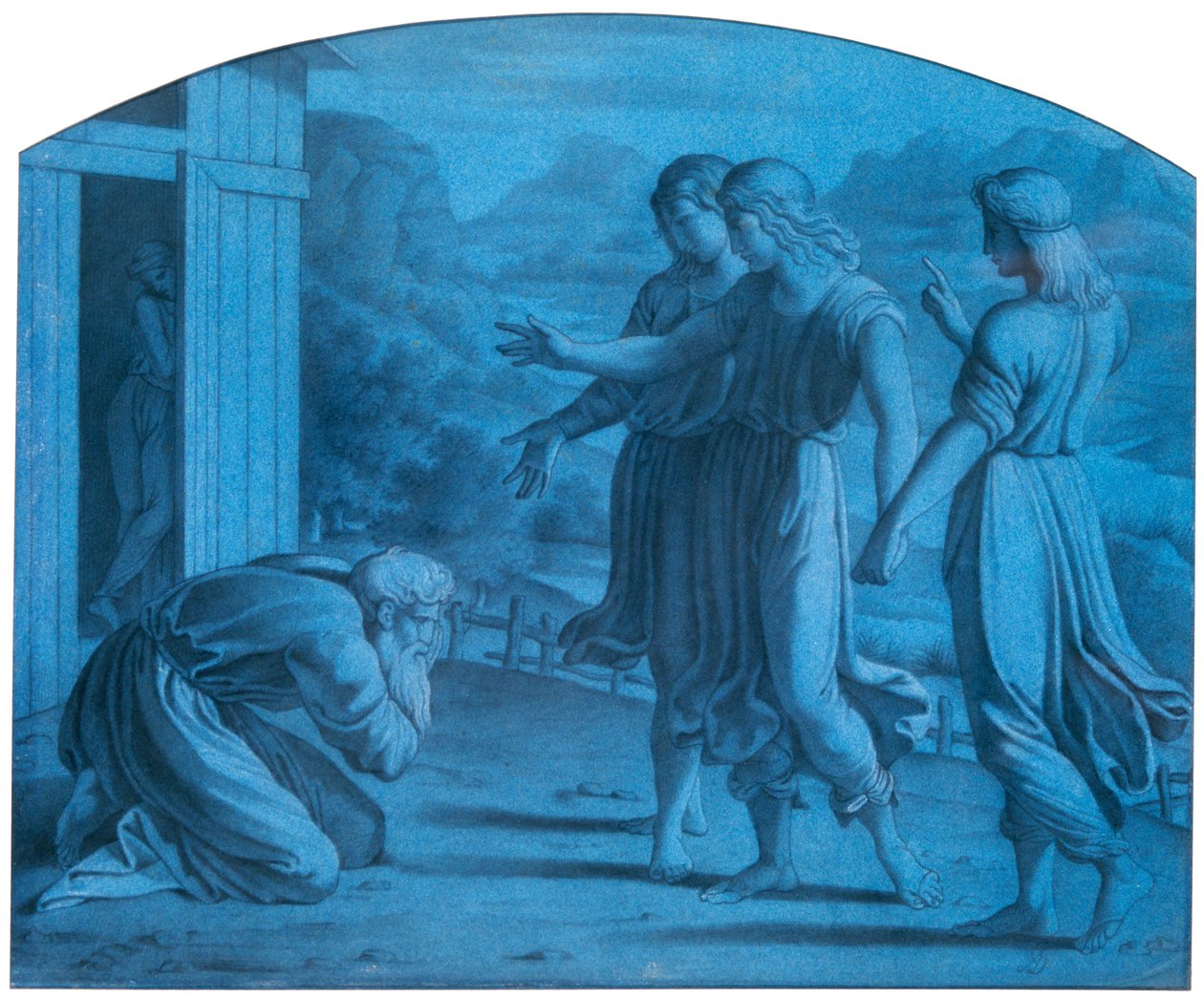 مستشفى إبراهيم ، c1820-1857 بواسطة أخيل ديفيريا