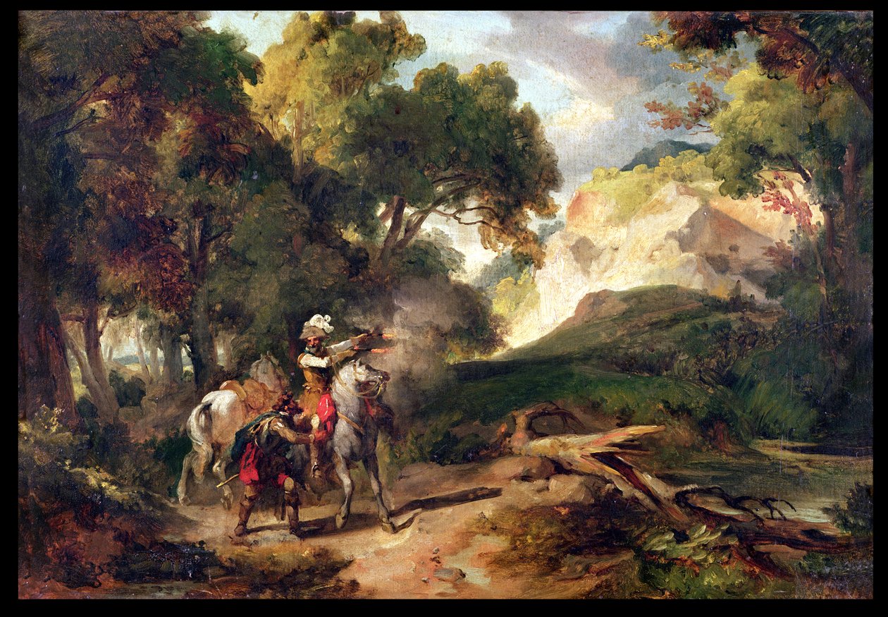 هنري الرابع (1553-1610) والنقيب ميكاو بواسطة أشيل إتنا ميشالون