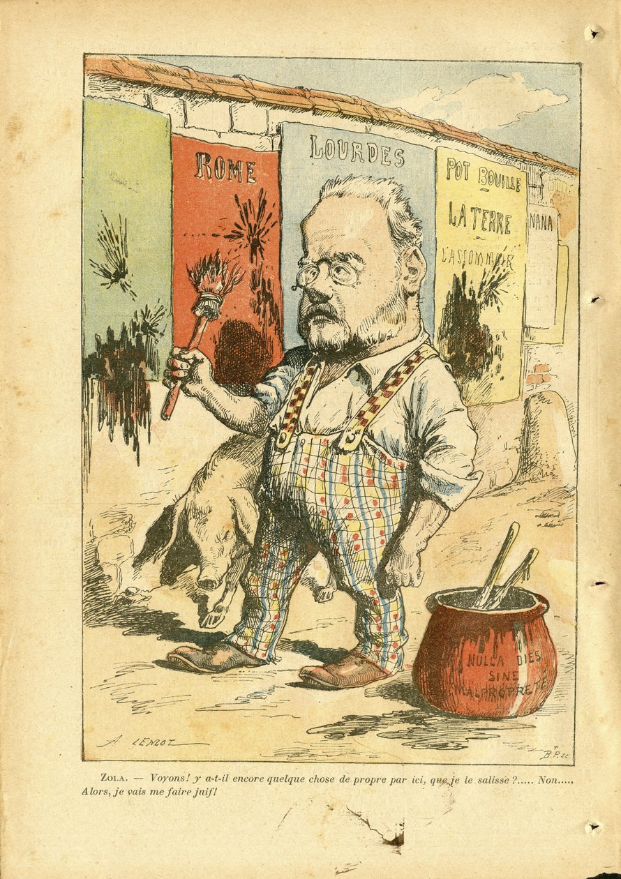 Illustration of Achille Lemot (1846-1909) in Le Pelerin بواسطة أشيل ليموت