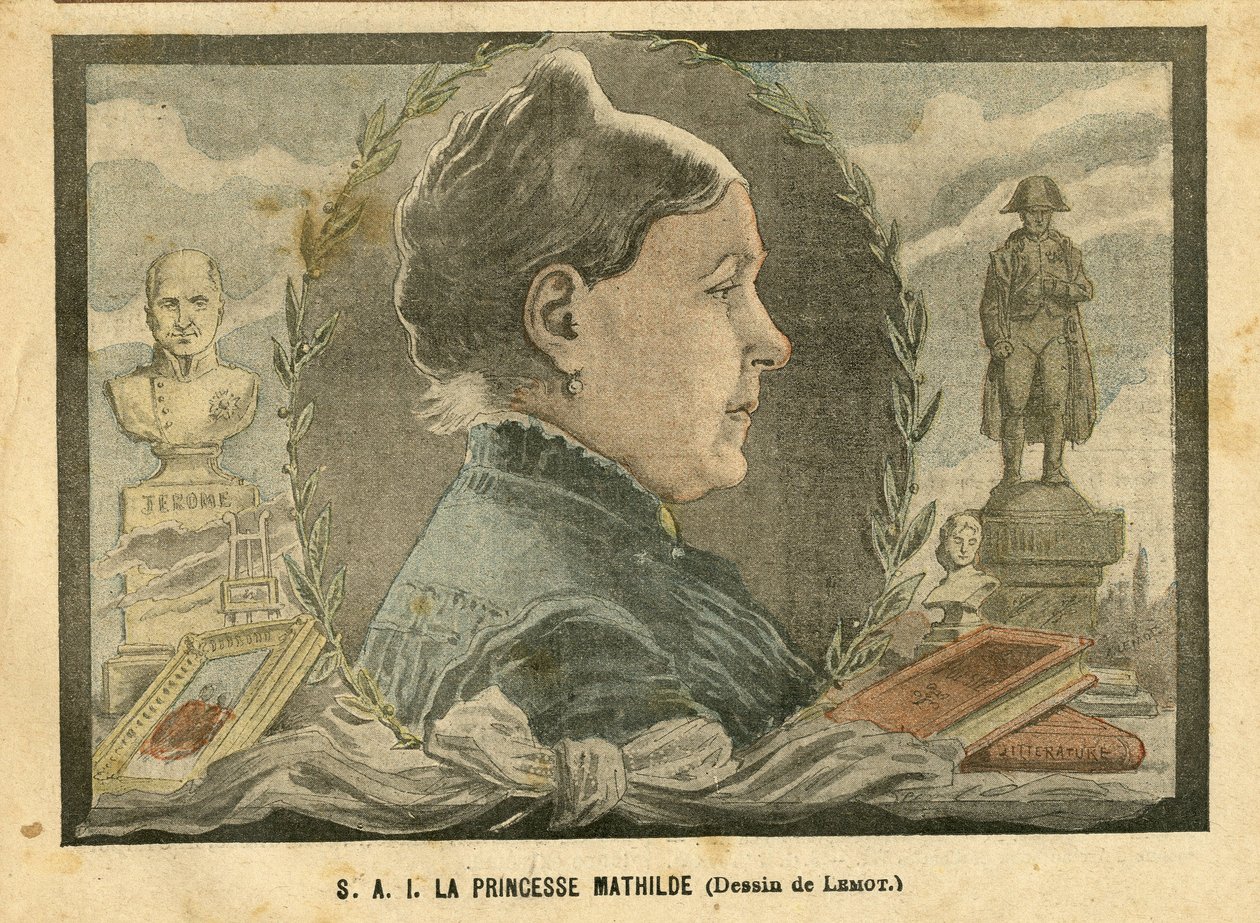 رسم توضيحي لأخيل ليموت (1846-1909) في لو بيليرين بواسطة أشيل ليموت
