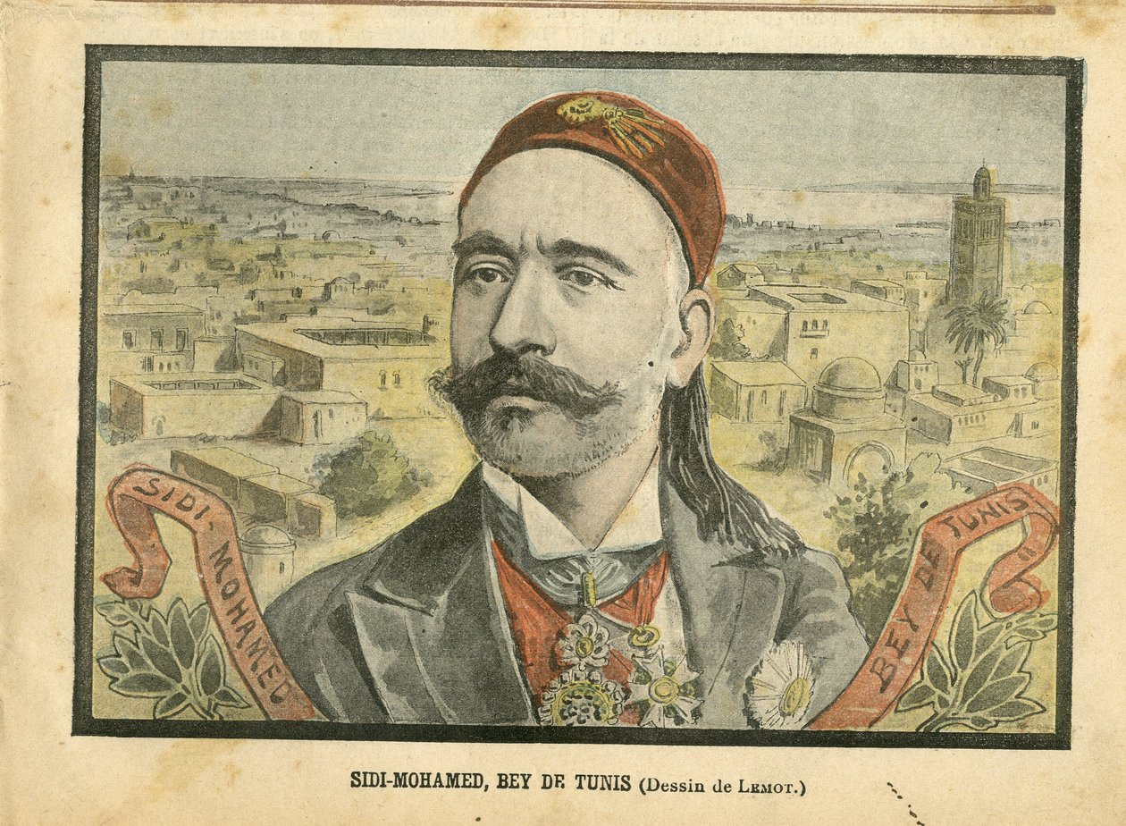 Illustration of Achille Lemot (1846-1909) in Le Pelerin بواسطة أشيل ليموت
