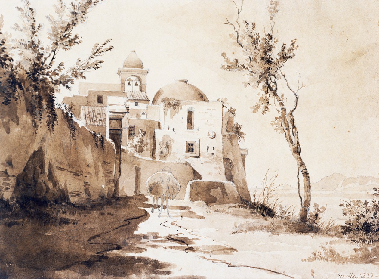 Church of San Francesco in Pozzuoli بواسطة أخيل فيانيلي