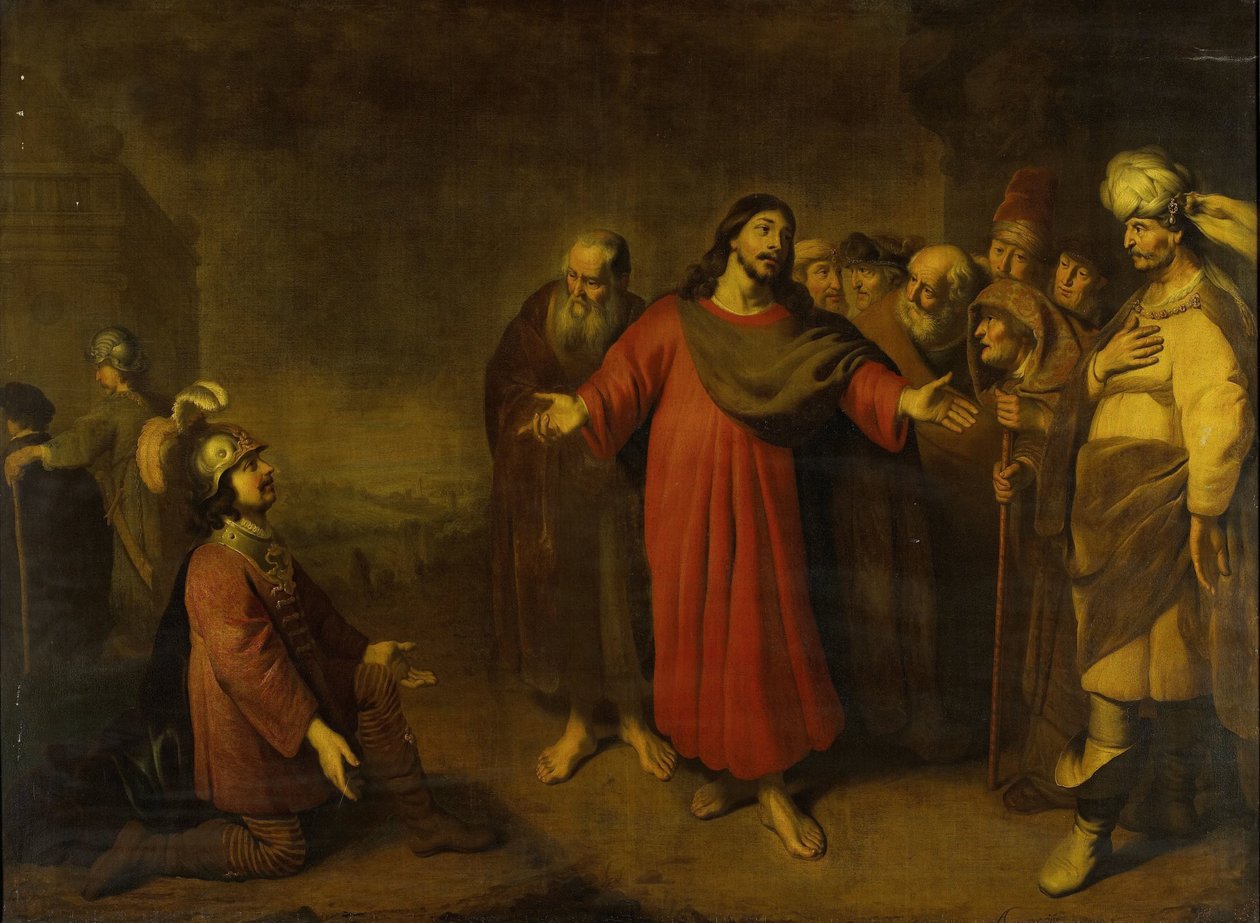المسيح وقائد المئة بواسطة آدم Camerarius