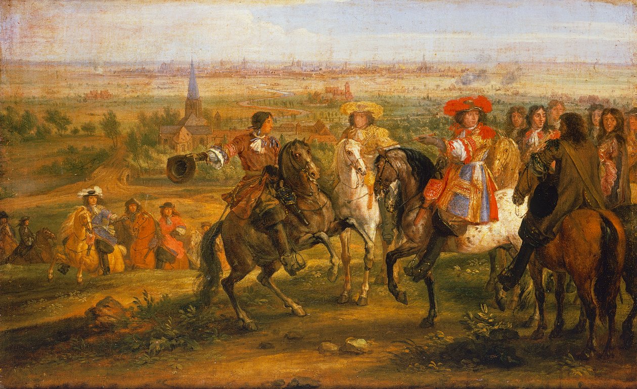 القبض على ليل بواسطة لويس الرابع عشر ، 28 أغسطس بواسطة Adam Frans van der Meulen