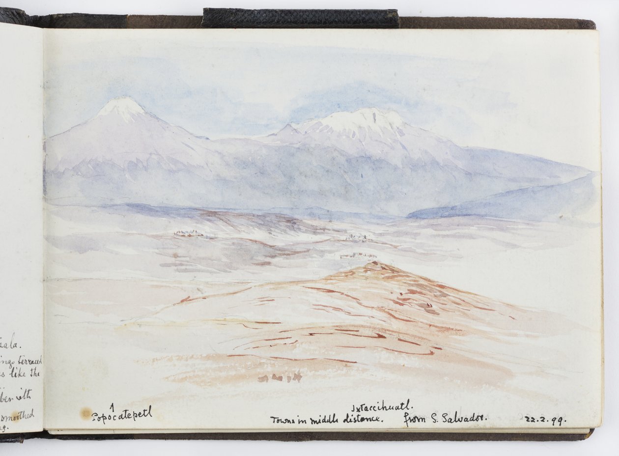 كتيب رسم للرسومات والملاحظات ، أمريكا الشمالية والجنوبية (بما في ذلك المكسيك) بواسطة أديلا بريتون