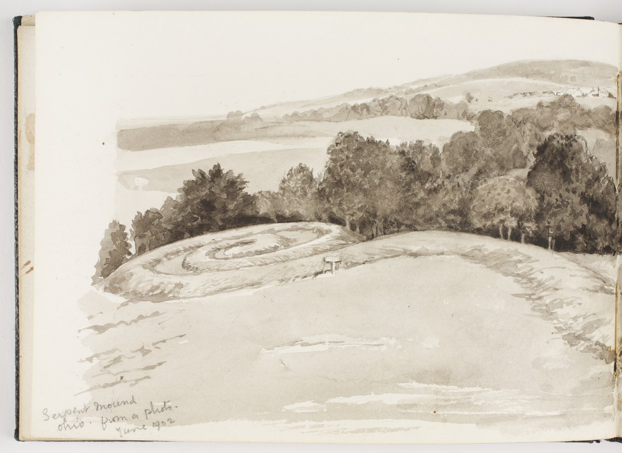 Sketchbook of Ink and Graphite Drawings and Watercolours بواسطة أديلا بريتون