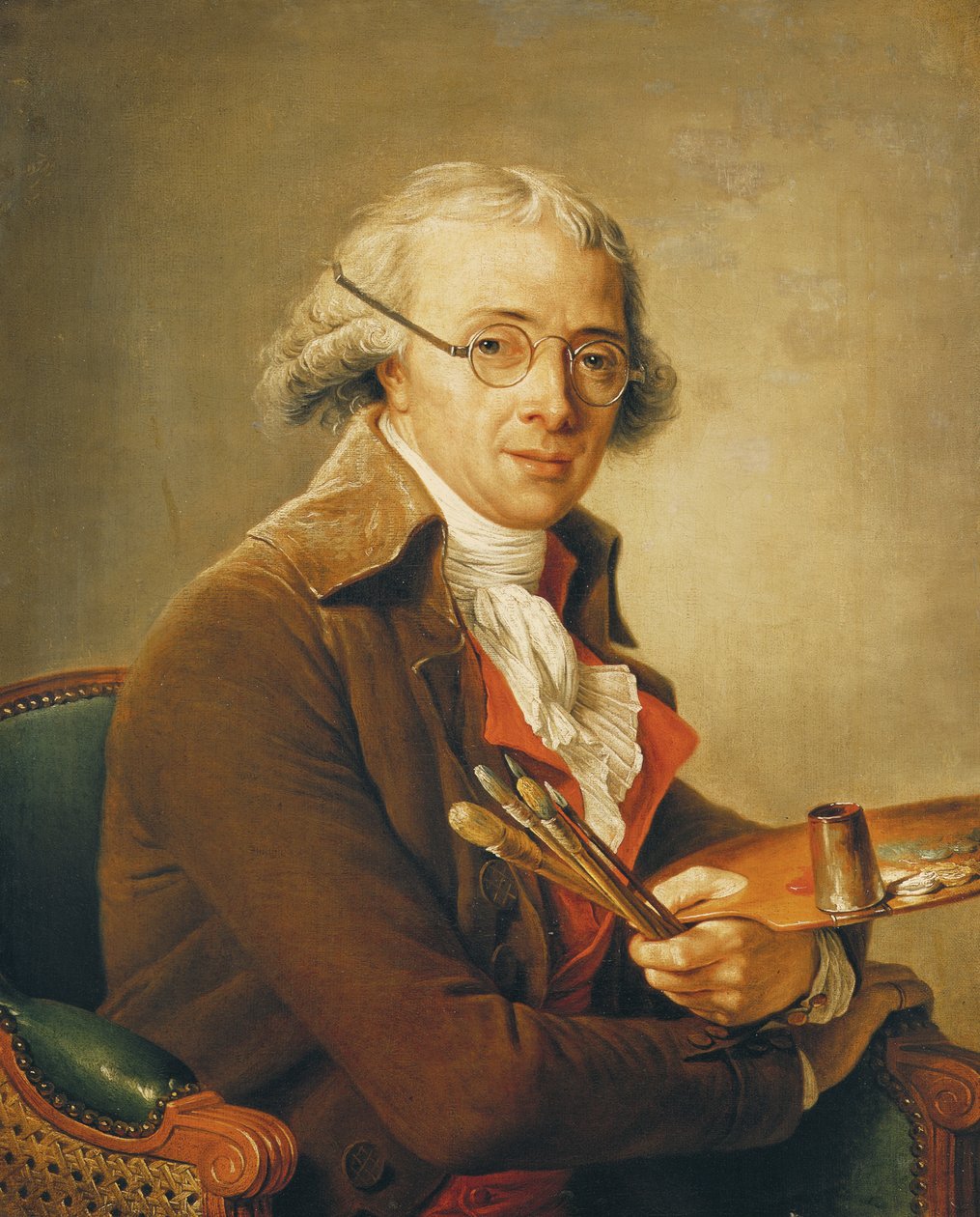 صورة فرانسوا-أندريه فنسنت (1746-1816) بواسطة أديلايد لابيل جويارد