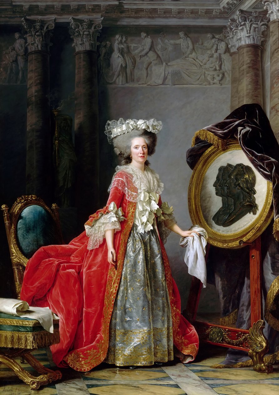الأميرة ماري أديلايد من فرنسا 1732-1800 بواسطة أديلايد لابيل جويارد