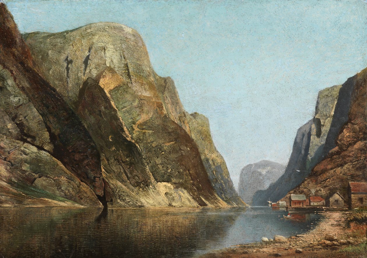 Sogne Fjord ، النرويج بواسطة أدلستين نورمان