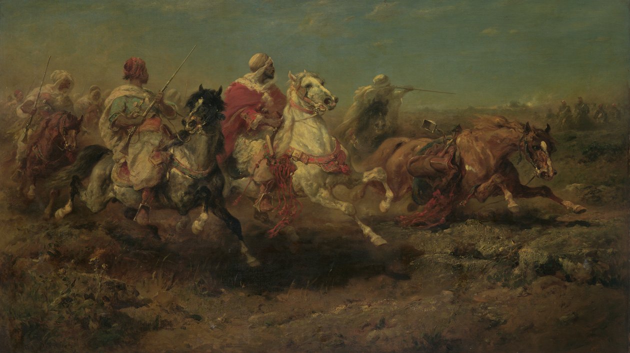 الهجوم (زيت على الكتان) بواسطة ادولف شرير