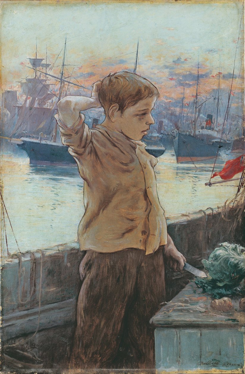 فتى السفن 1887 بواسطة Adolfo Guiard y Larrauri