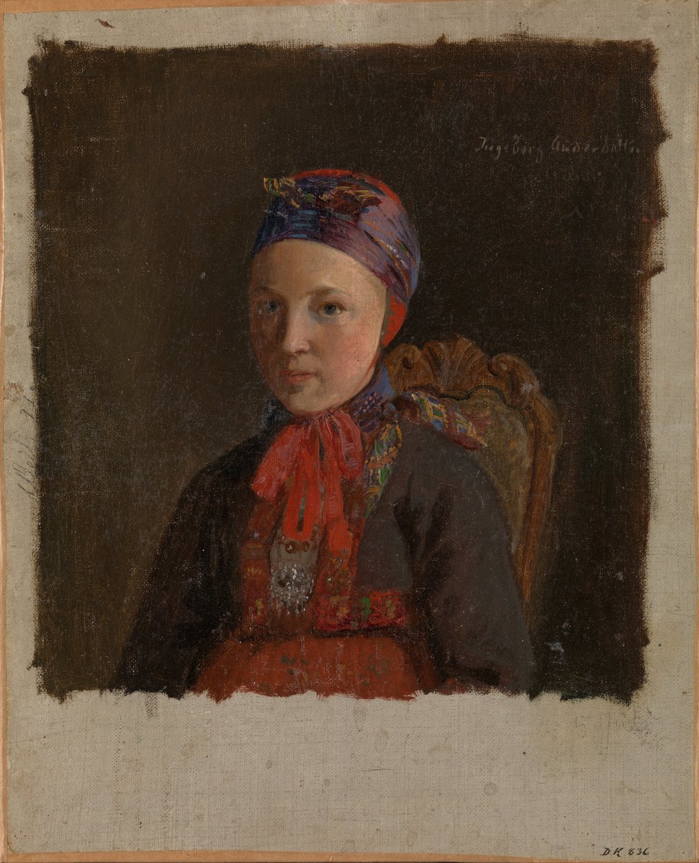 صورة لـ Ingeborg Anderdatter Gulsvig بواسطة أدولف تيدماند