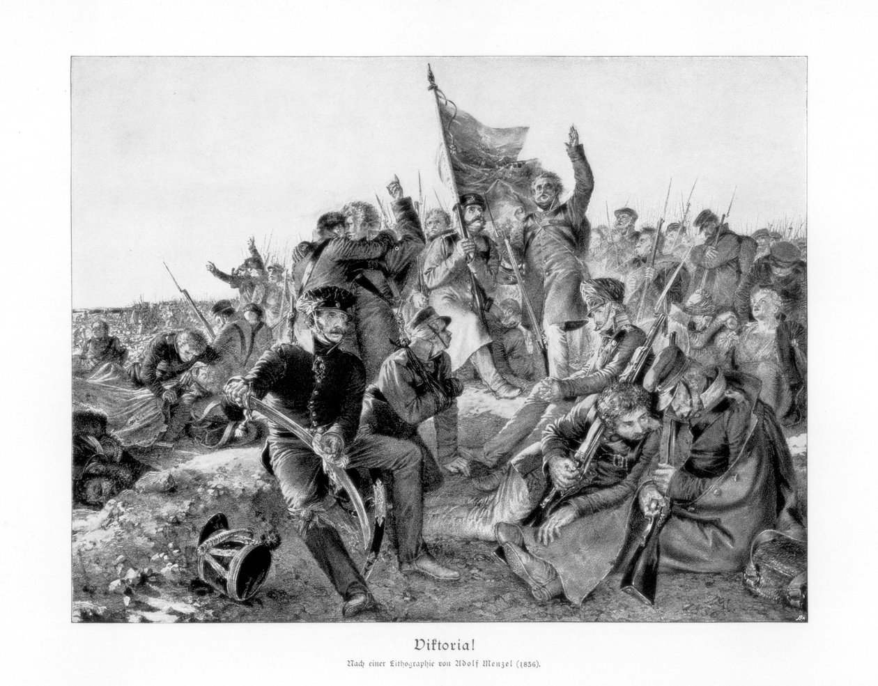 النصر !، 1836 ، 1900. بواسطة أدولف مينزل