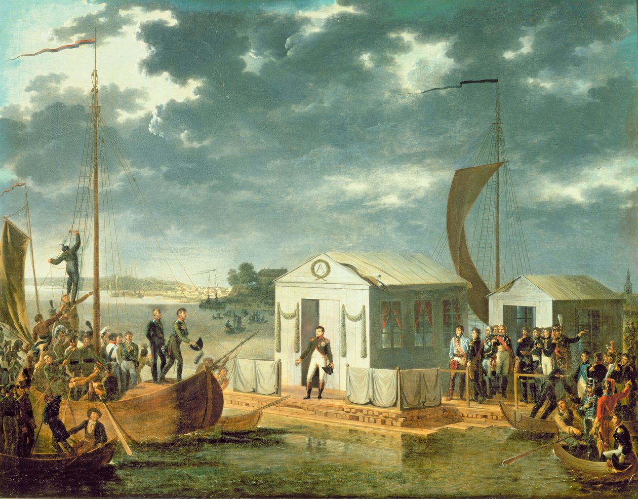 معاهدة Tilsitz ، 1807 بواسطة أدولف روهن