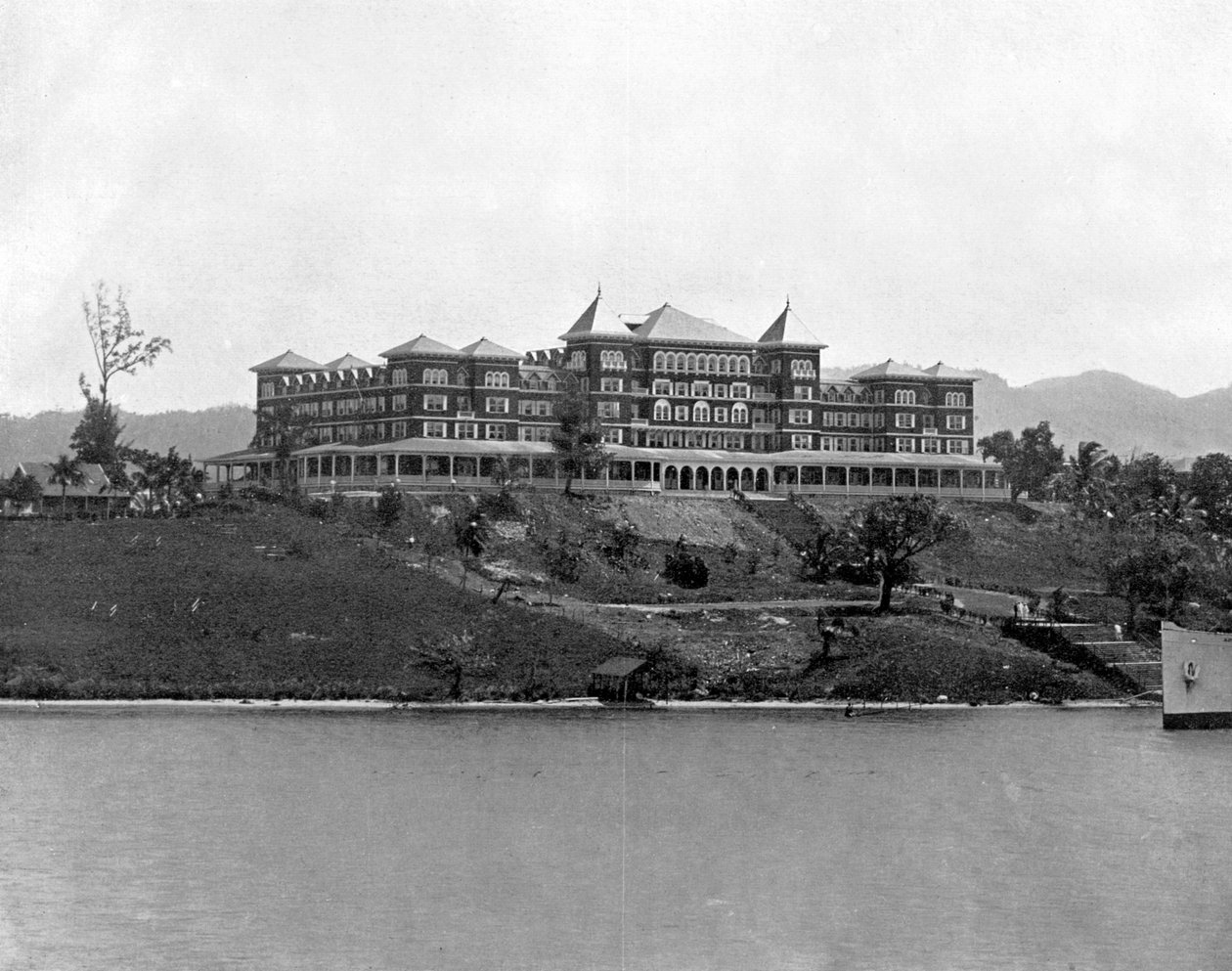 فندق Titchfield ، بورت أنطونيو ، جامايكا ، c1905. بواسطة أدولف دوبيرلي وابنه