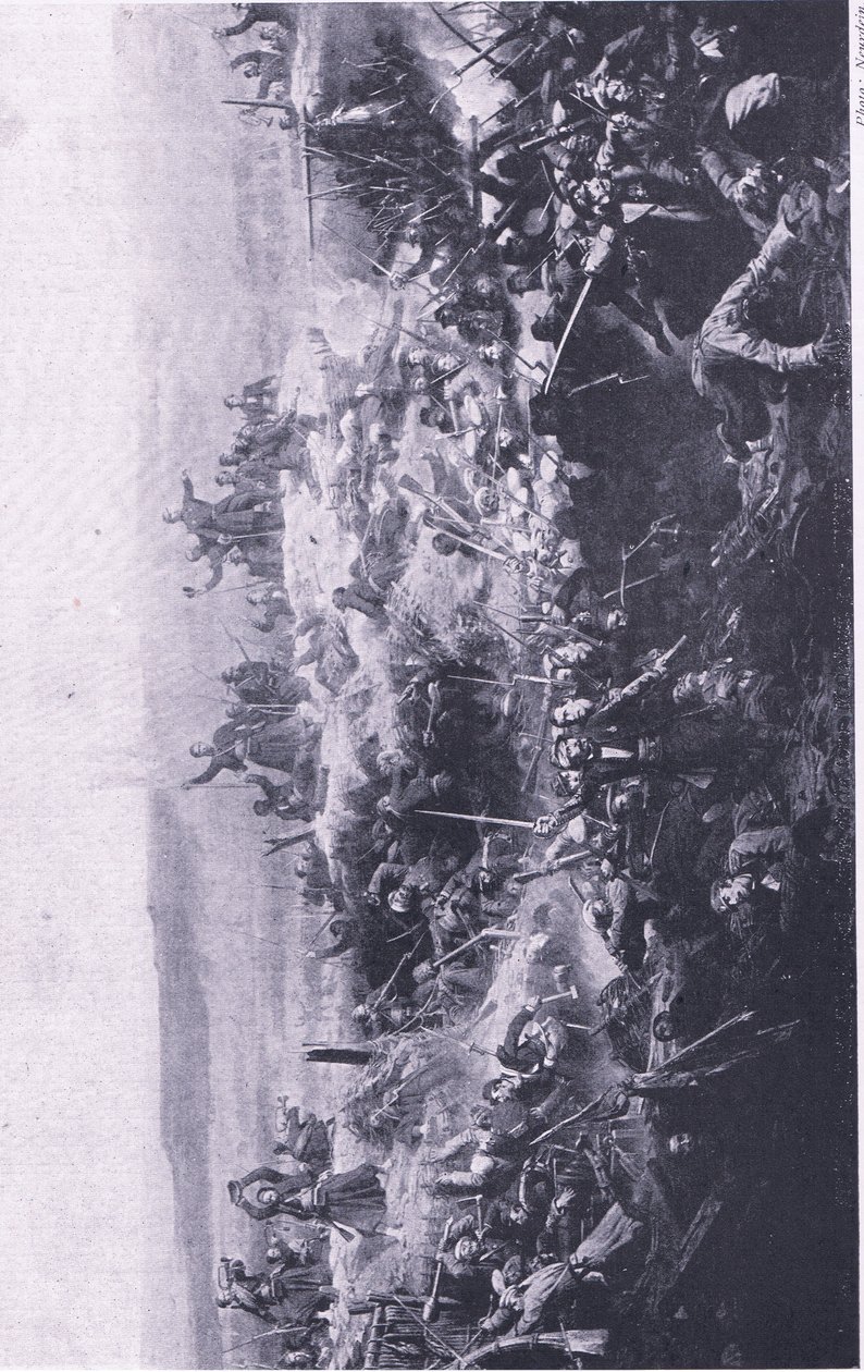الاستيلاء على Malakoff من قبل الفرنسيين ، التوضيح من المعارك البريطانية على البر والبحر ، 1915 بواسطة أدولف إيفون