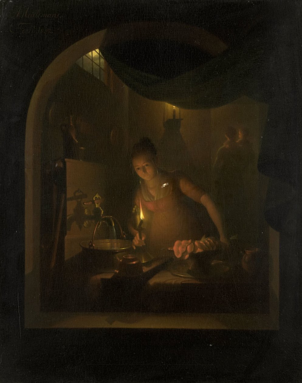 المطبخ بواسطة Lamplight بواسطة Adriaan Meulemans