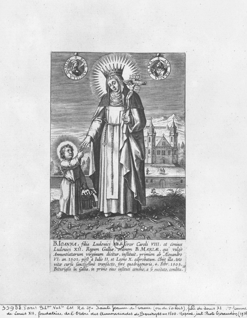 سانت جوان من فرنسا وفالوا (1464-1505) بواسطة أدريان كوليرت