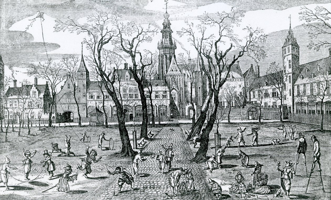 ألعاب أطفال ، 1618 بواسطة Adriaen Pietersz van de Venne