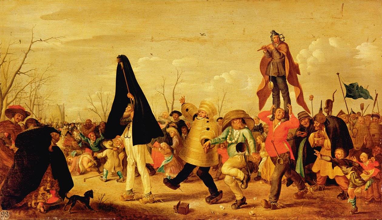 الكرنفال بواسطة Adriaen Pietersz van de Venne