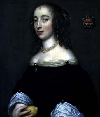 صورة لسيدة ، ربما مارغريت ليمون ، حوالي عام 1665 (زيت على قماش) بواسطة أدريان (دائرة) هانيمان