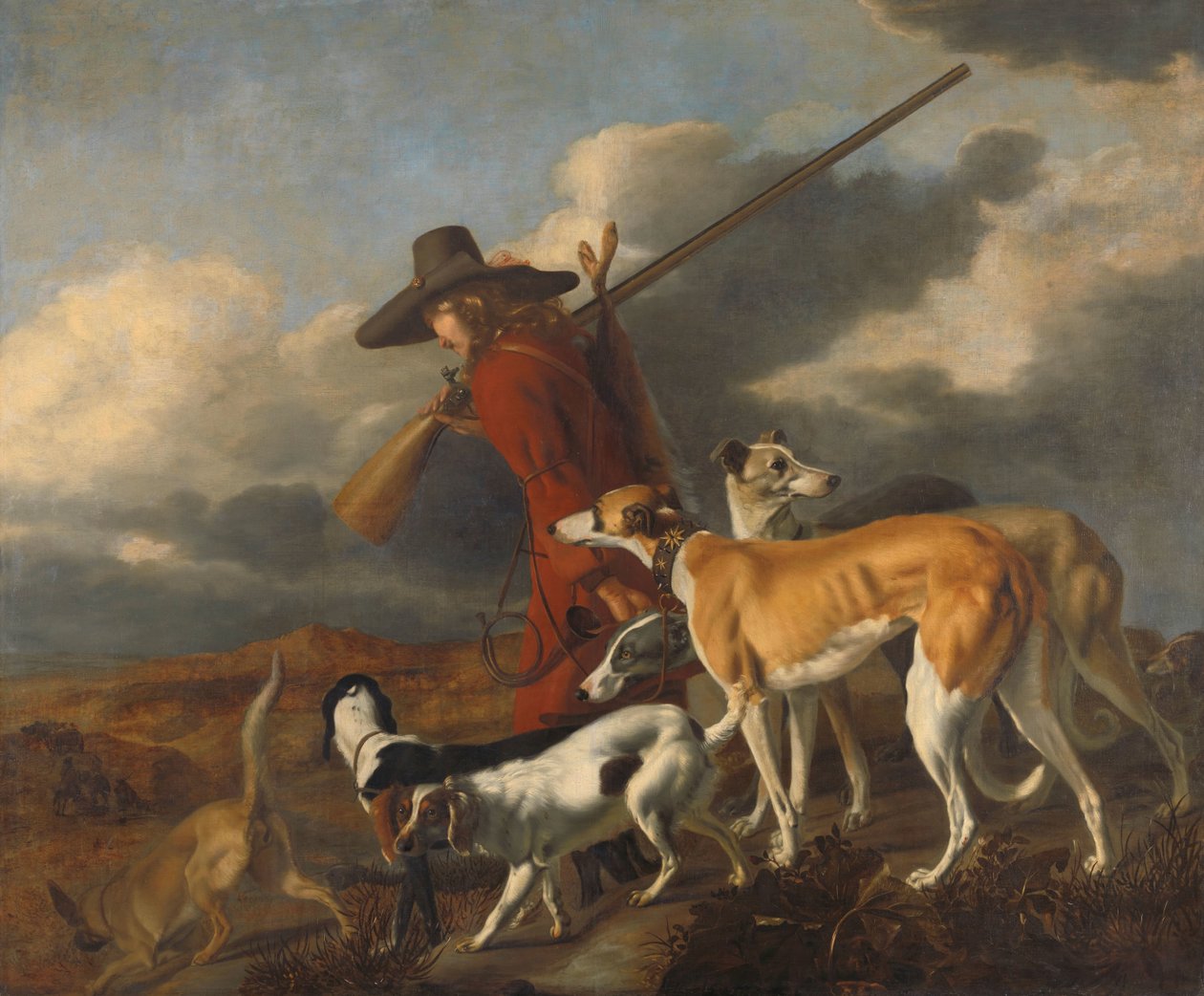 الصياد بواسطة Adriaen Cornelisz Beeldemaker