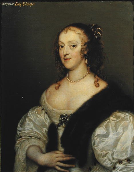 مارغريت (1635-1710) زوجة اللورد كوليبر الثاني (زيت على قماش) بواسطة أدريان هانيمان