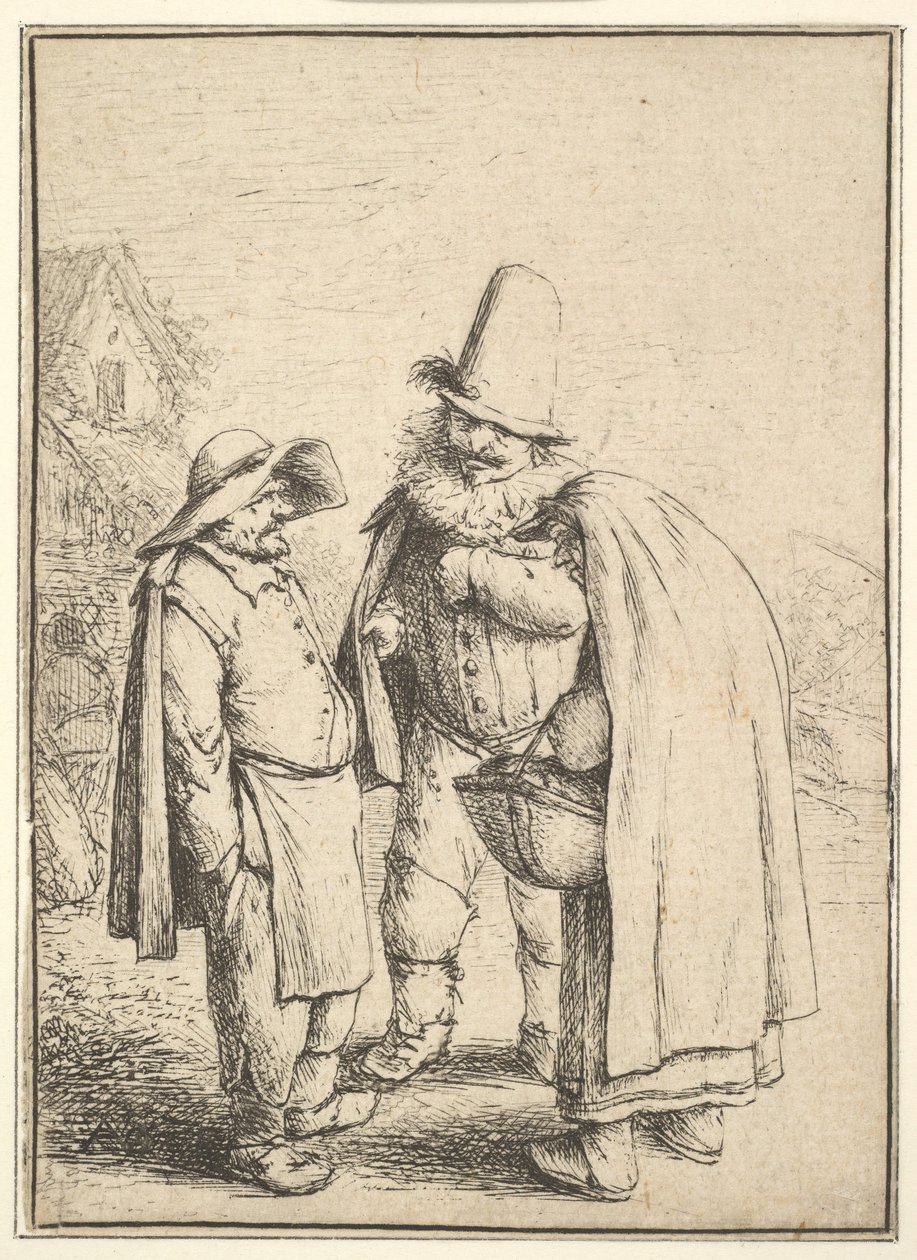أرقام بشعة ، 1610-85. بواسطة أدريان جانز. فان أوستاد