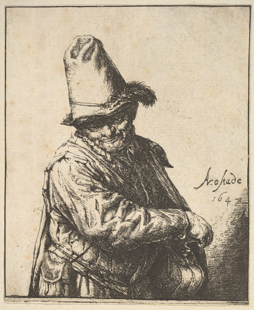 هاردي جوردي مان ، 1647. بواسطة أدريان جانز. فان أوستاد