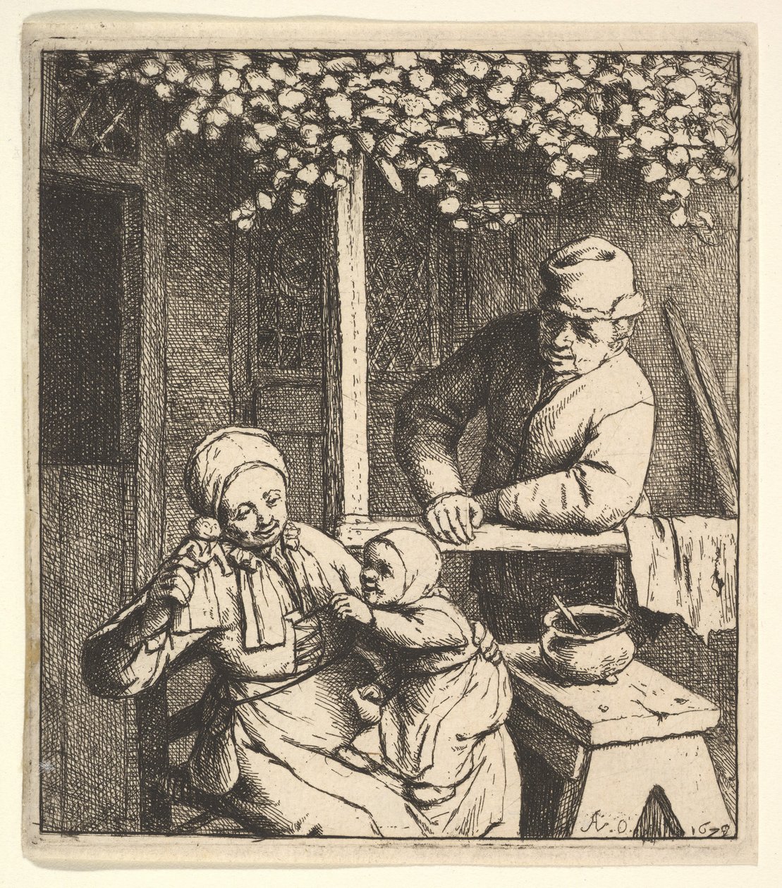 الدمية ، 1610-1685. بواسطة أدريان جانز. فان أوستاد