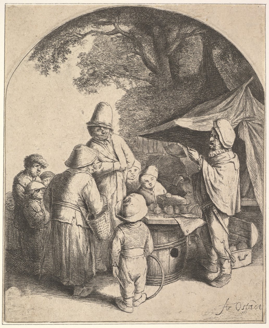 الدجال ، 1610-85. بواسطة أدريان جانز. فان أوستاد