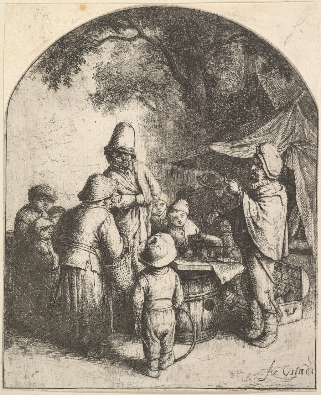 الدجال ، 1610-85. بواسطة أدريان جانز. فان أوستاد