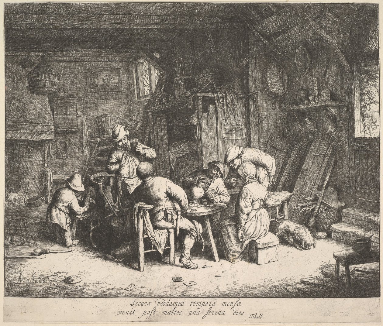 المذاق ، 1610-85. بواسطة أدريان جانز. فان أوستاد