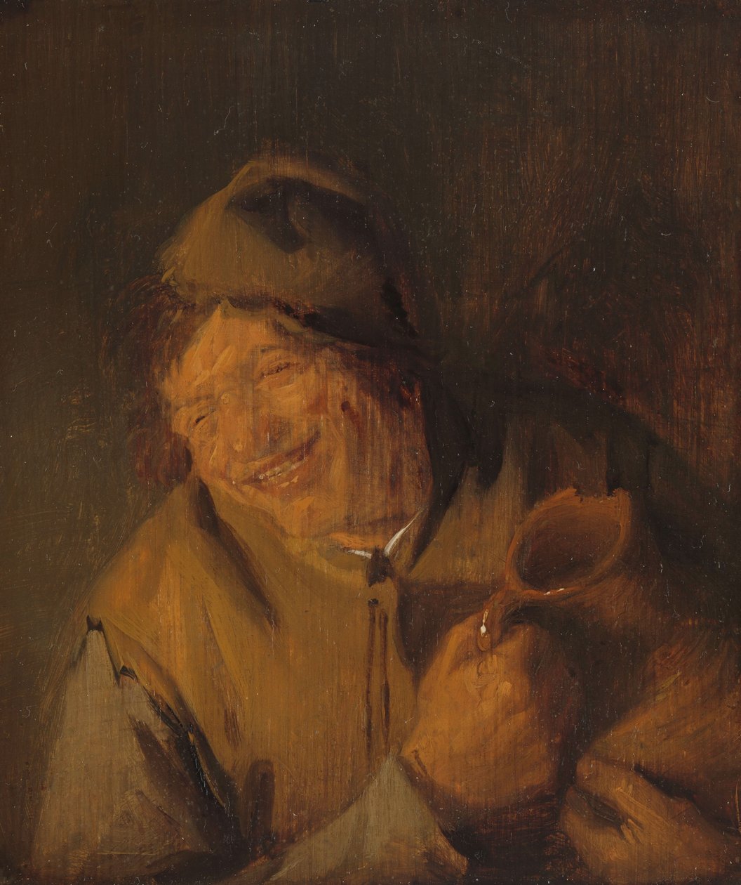 الفلاح المرح ، 1630-1650 بواسطة أدريان جانز. فان أوستاد