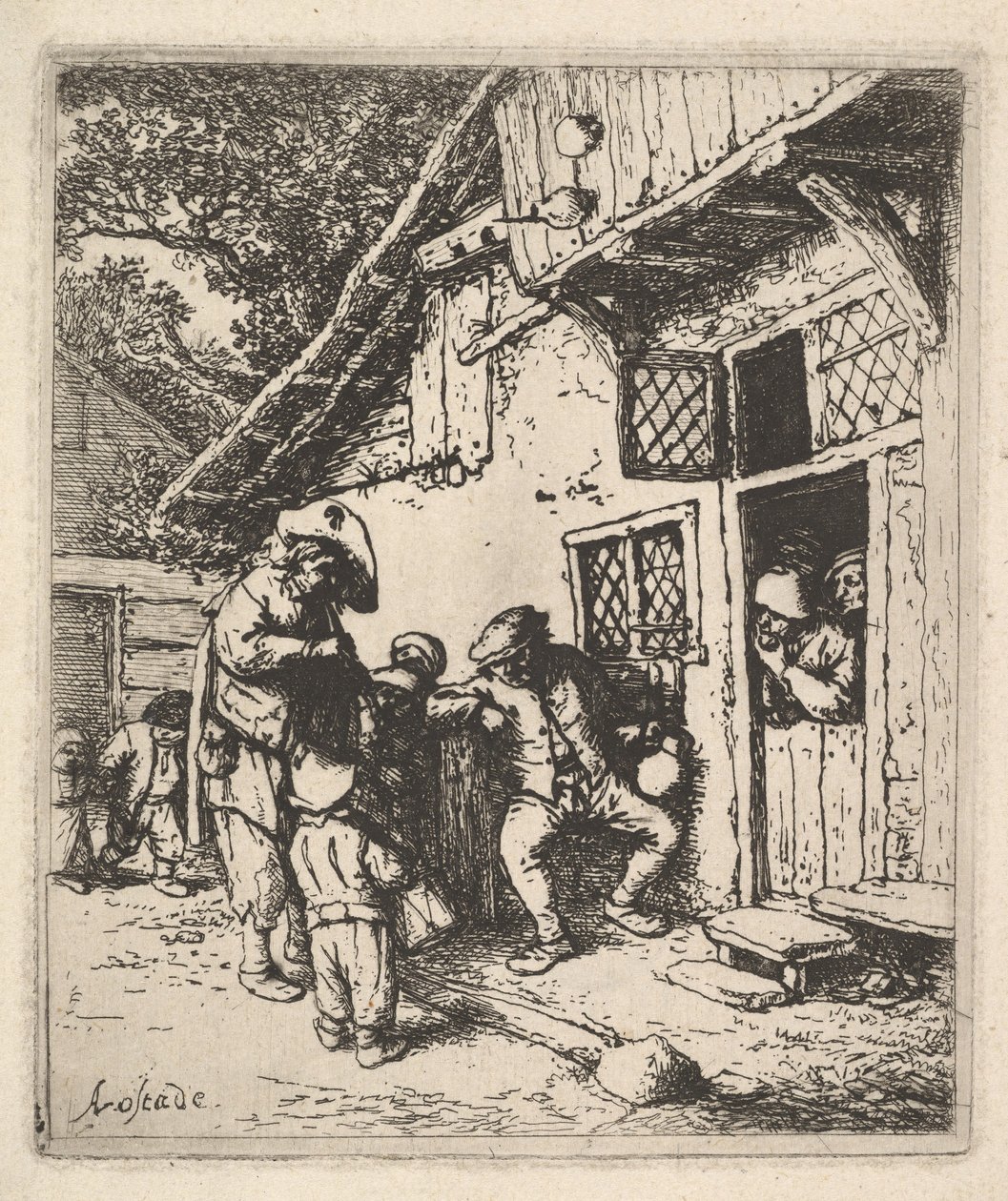 الموسيقيون المسافرون ، 1610-85. بواسطة أدريان جانز. فان أوستاد