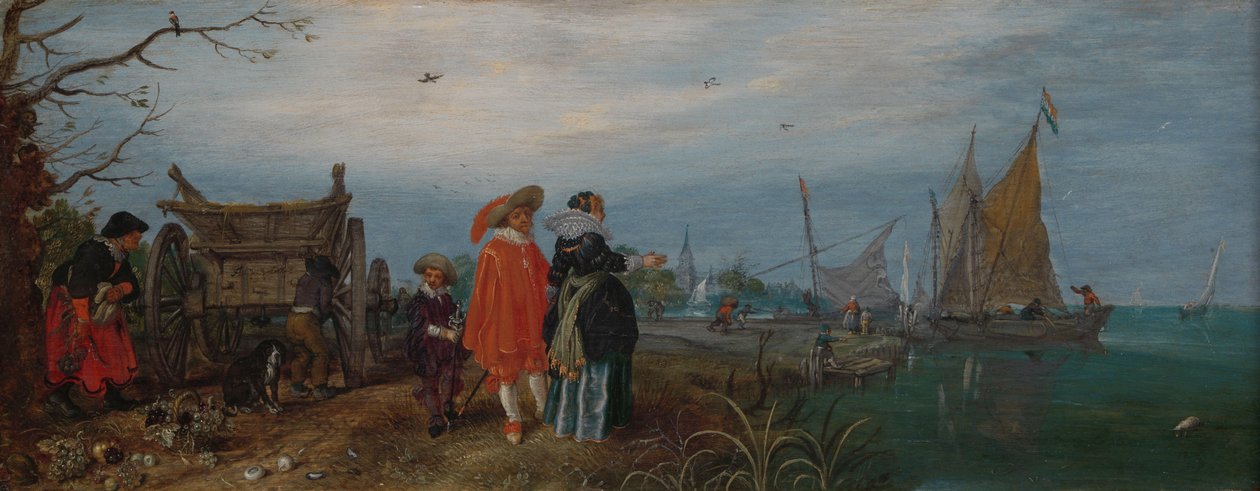 الخريف (محادثة) بواسطة Adriaen Pietersz van de Venne