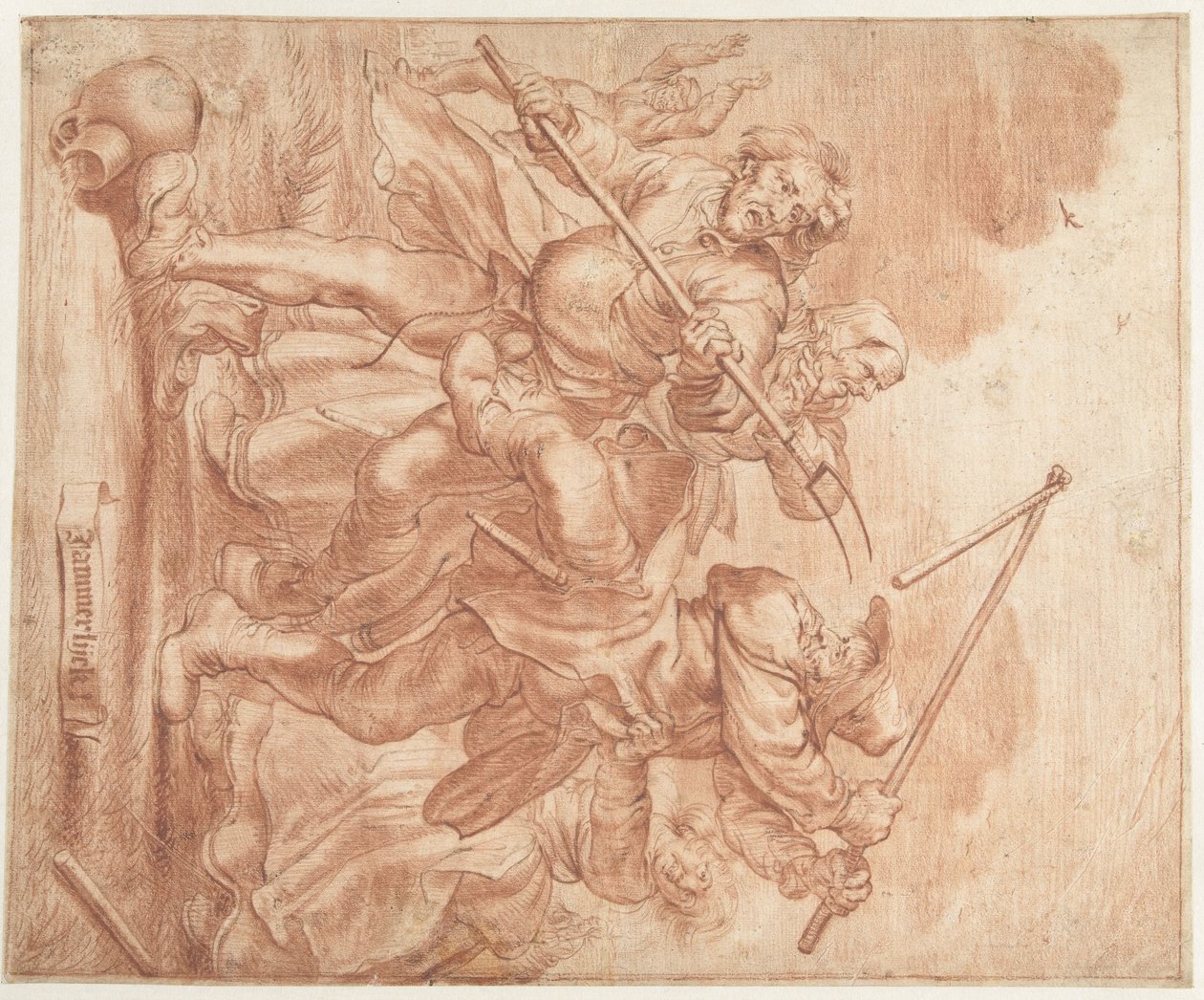 مؤسف! (العنوان على الكائن) بواسطة Adriaen Pietersz van de Venne