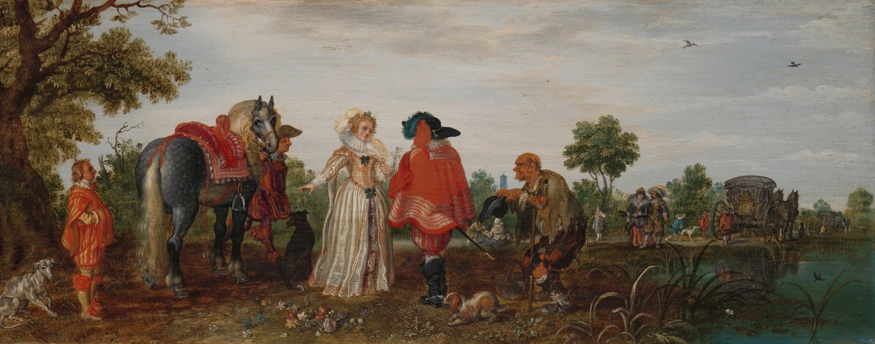 ربيع بواسطة Adriaen Pietersz van de Venne