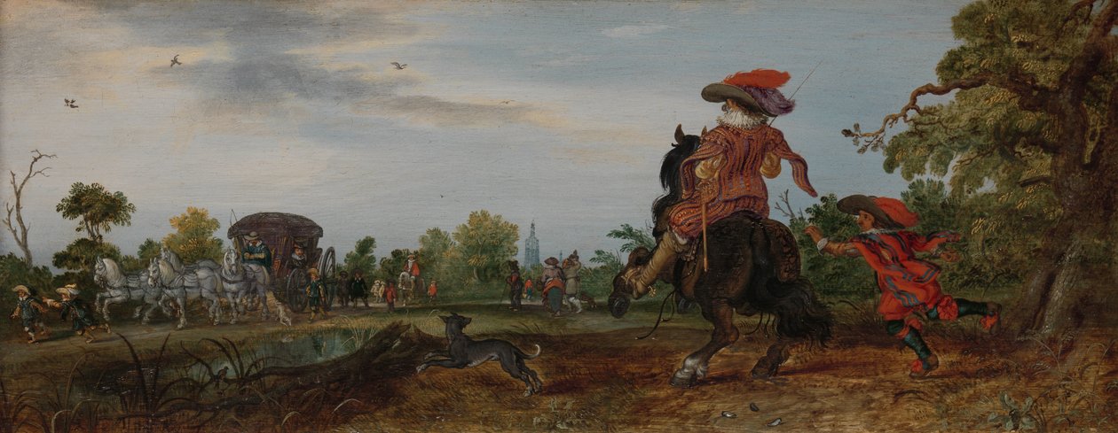 الصيف (تحية) بواسطة Adriaen Pietersz van de Venne