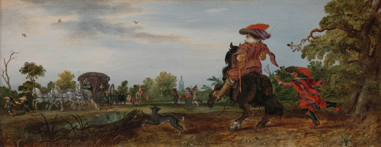 الصيف (تحية) ، 1625 بواسطة Adriaen Pietersz van de Venne