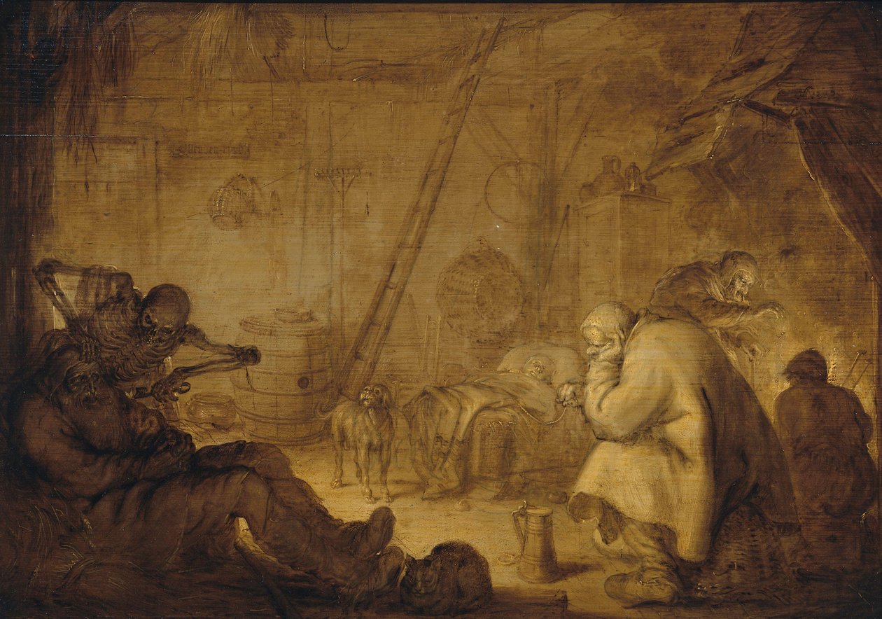نهاية البؤس بواسطة Adriaen Pietersz van de Venne