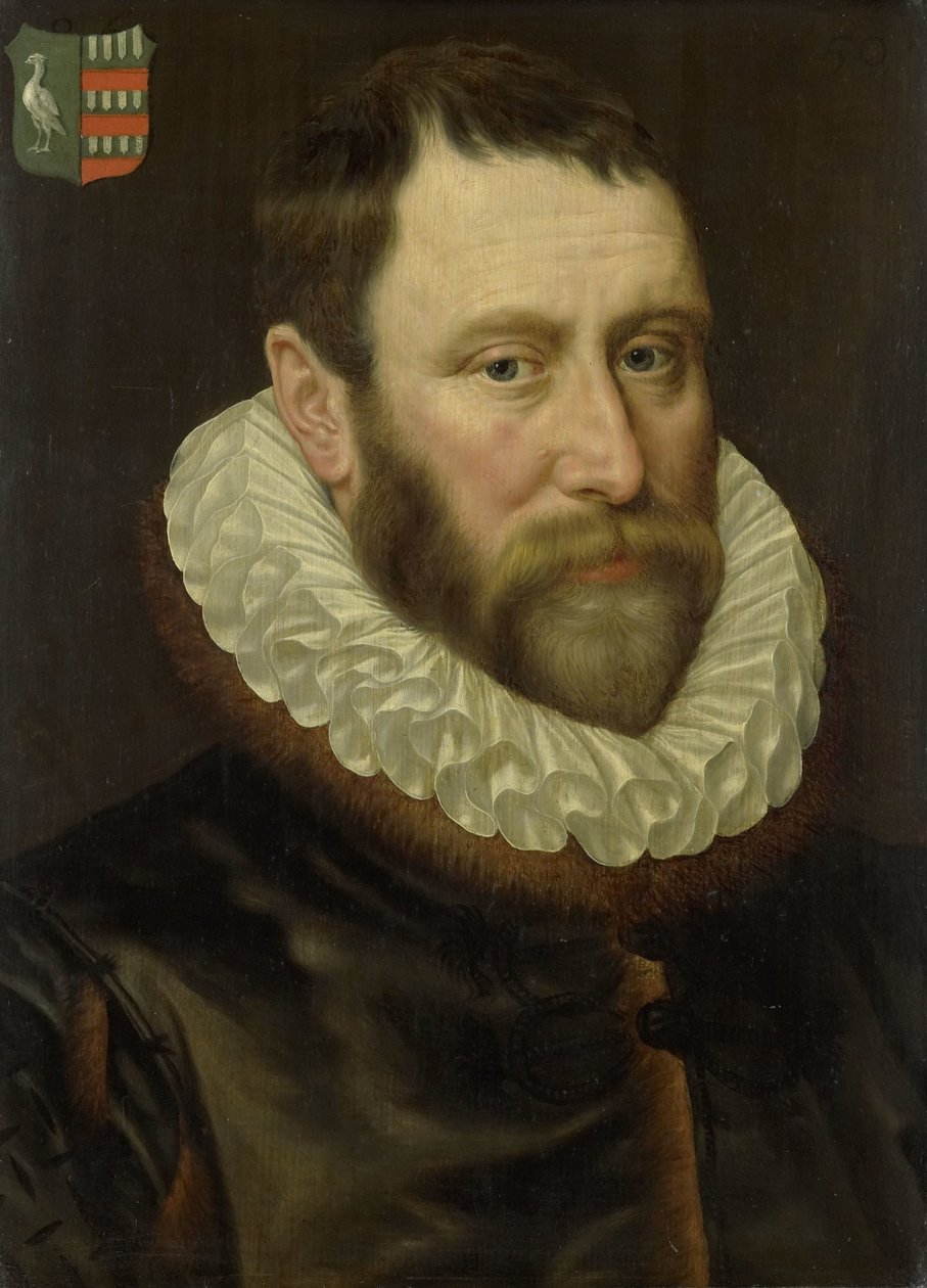 صورة جاكوب باس كلايس (1536-1589) بواسطة أدريان توماسز. مفتاح