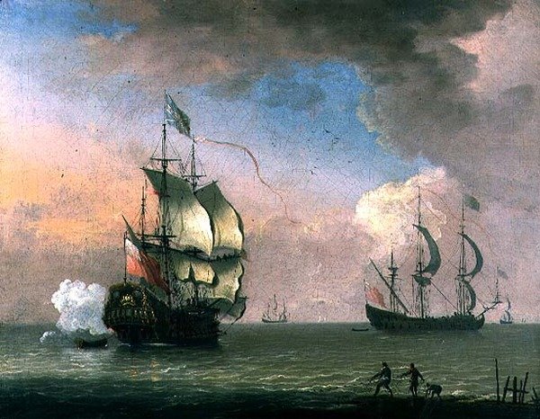 بندقية الصباح بواسطة Adriaen van (Attr. To) Diest