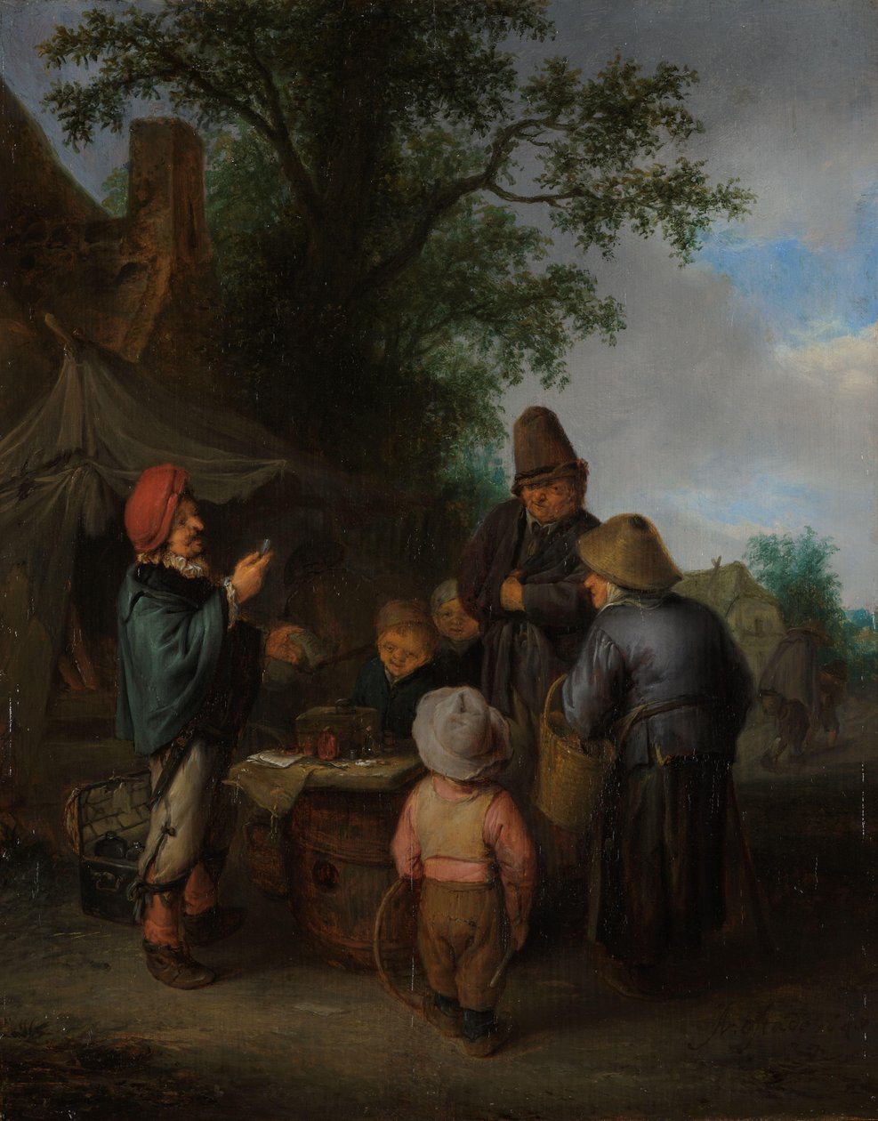 Quacksalver بواسطة أدريان فان أوستاد