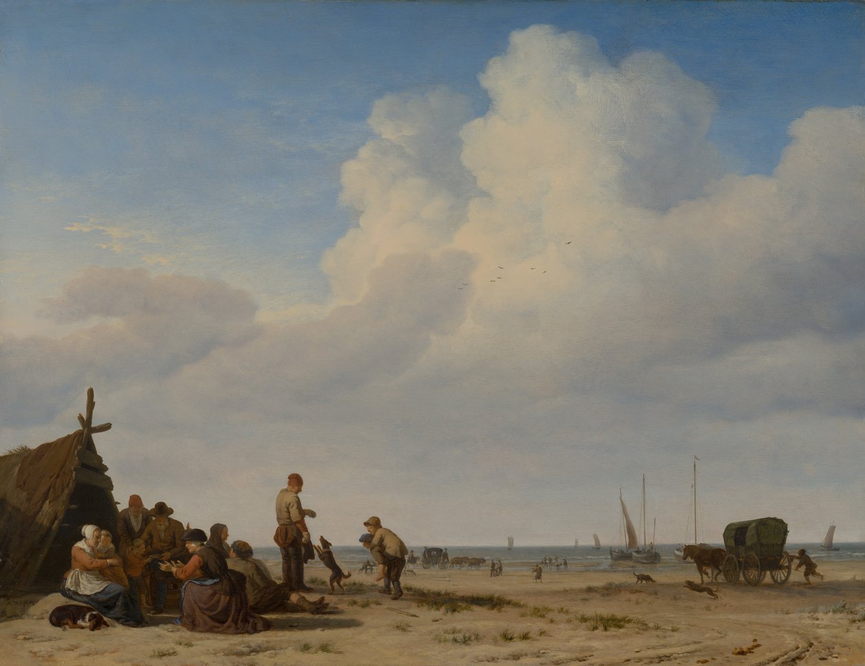 عرض الشاطئ ، 1663-1665 بواسطة أدريان فان دي فيلدي