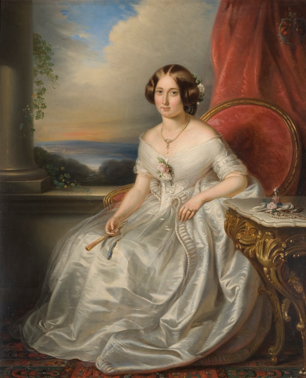 صورة لسيدة ، 1846 بواسطة Adrianus Wulffaert