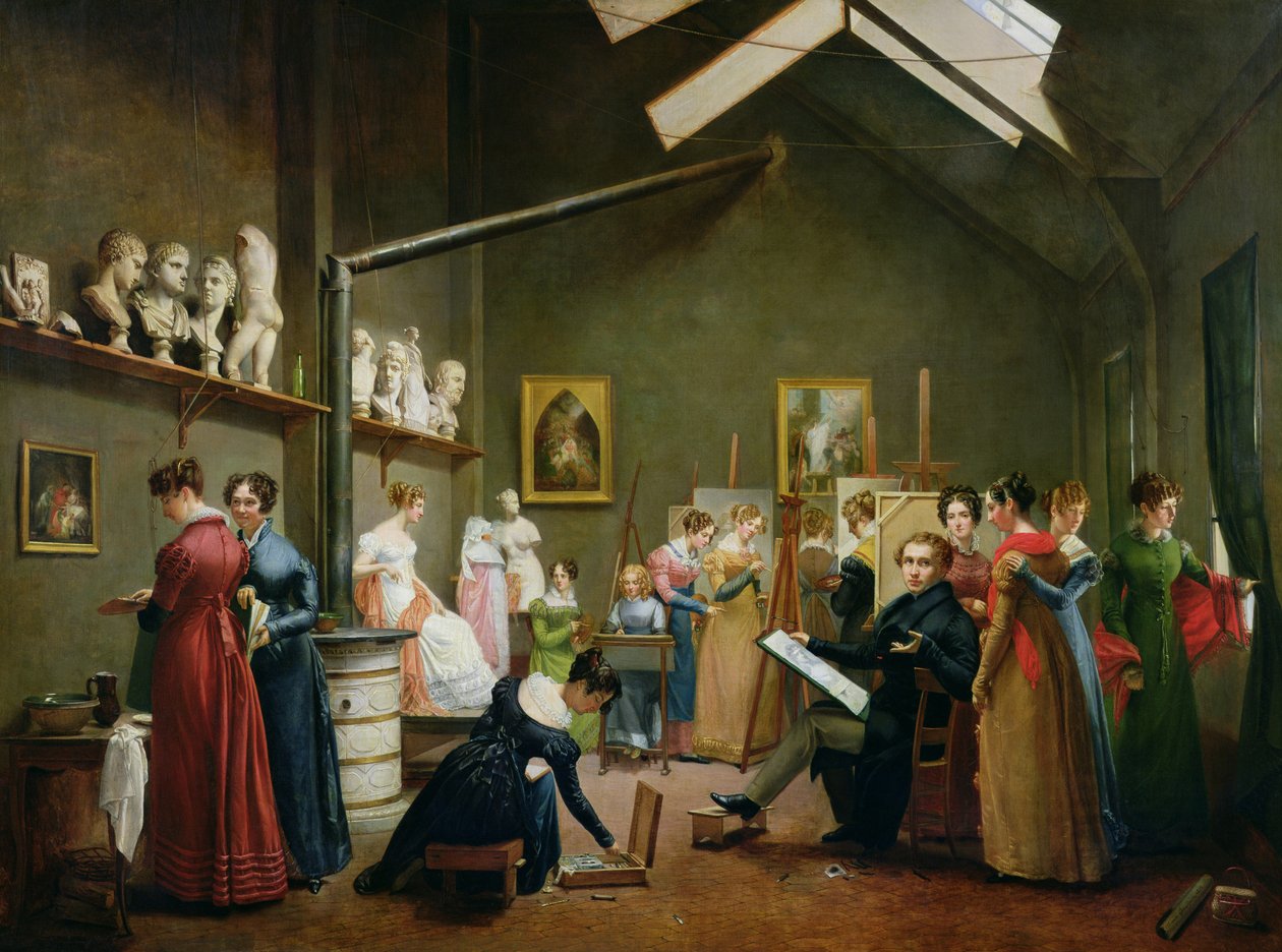 التصميم الداخلي لأبل دي بوجول بواسطة Adrienne Marie Louise Grandpierre Deverzy