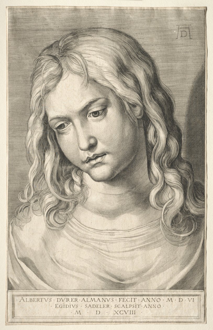 رئيس أنثى. بواسطة Aegidius Sadeler أو Saedeler