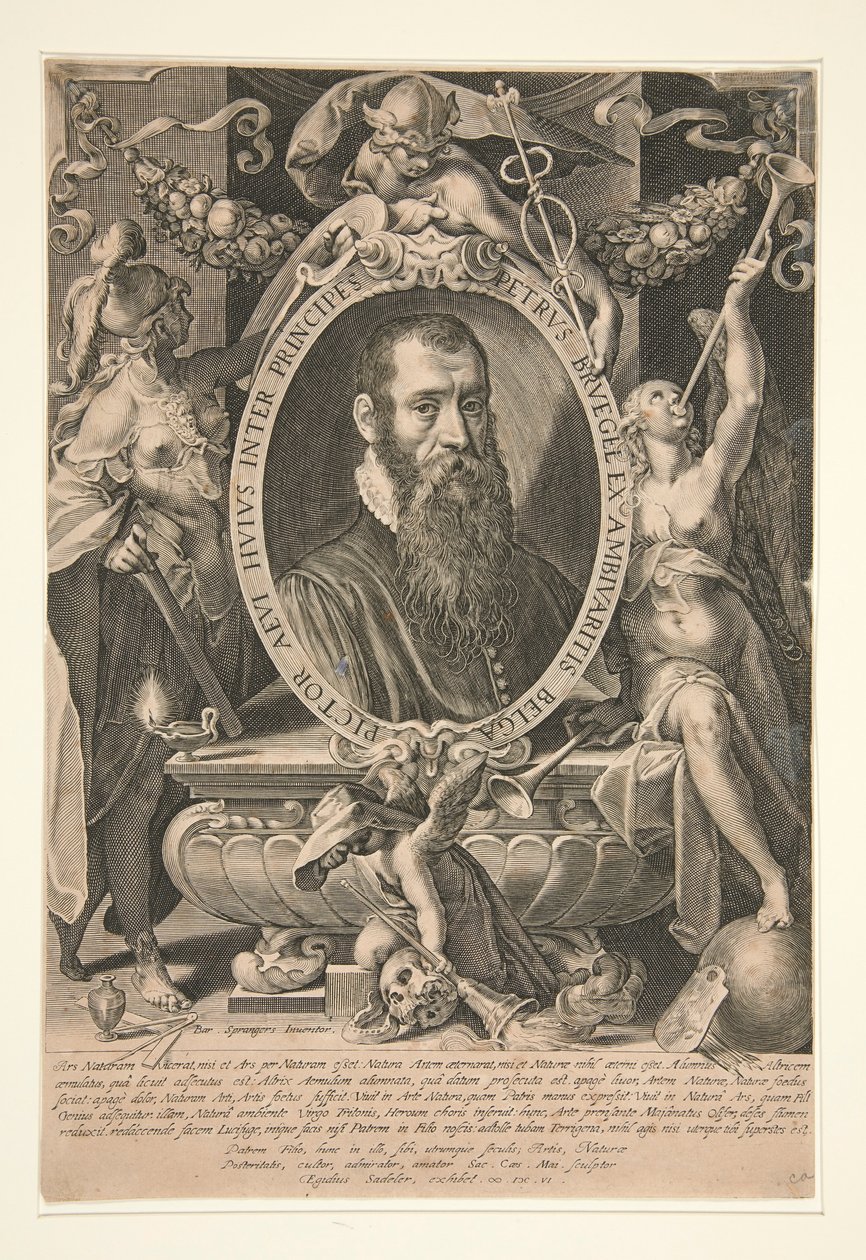 صورة بيتر بروغيل الأصغر بواسطة Aegidius Sadeler II