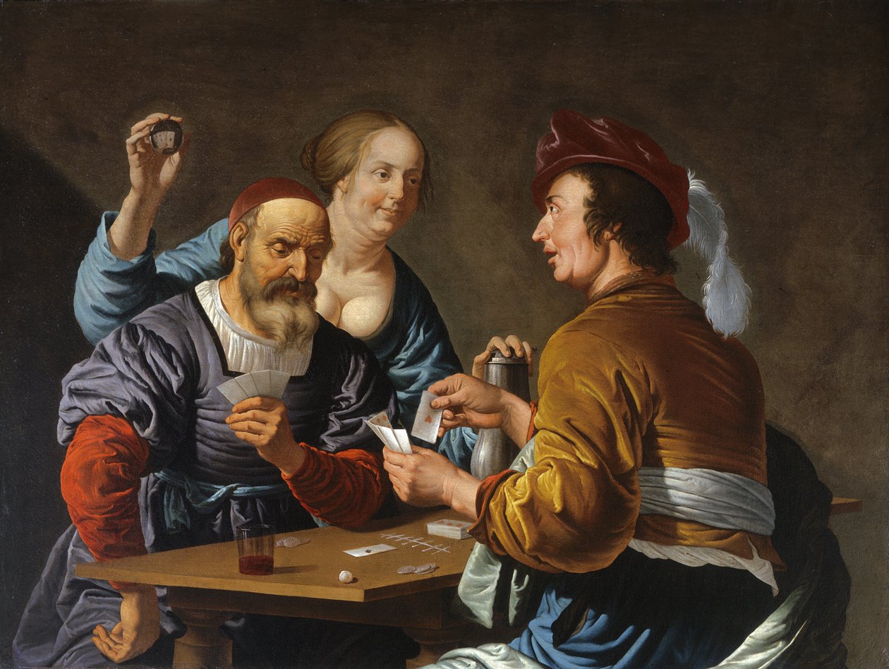 Cardharps في الداخل ، 1656 بواسطة 